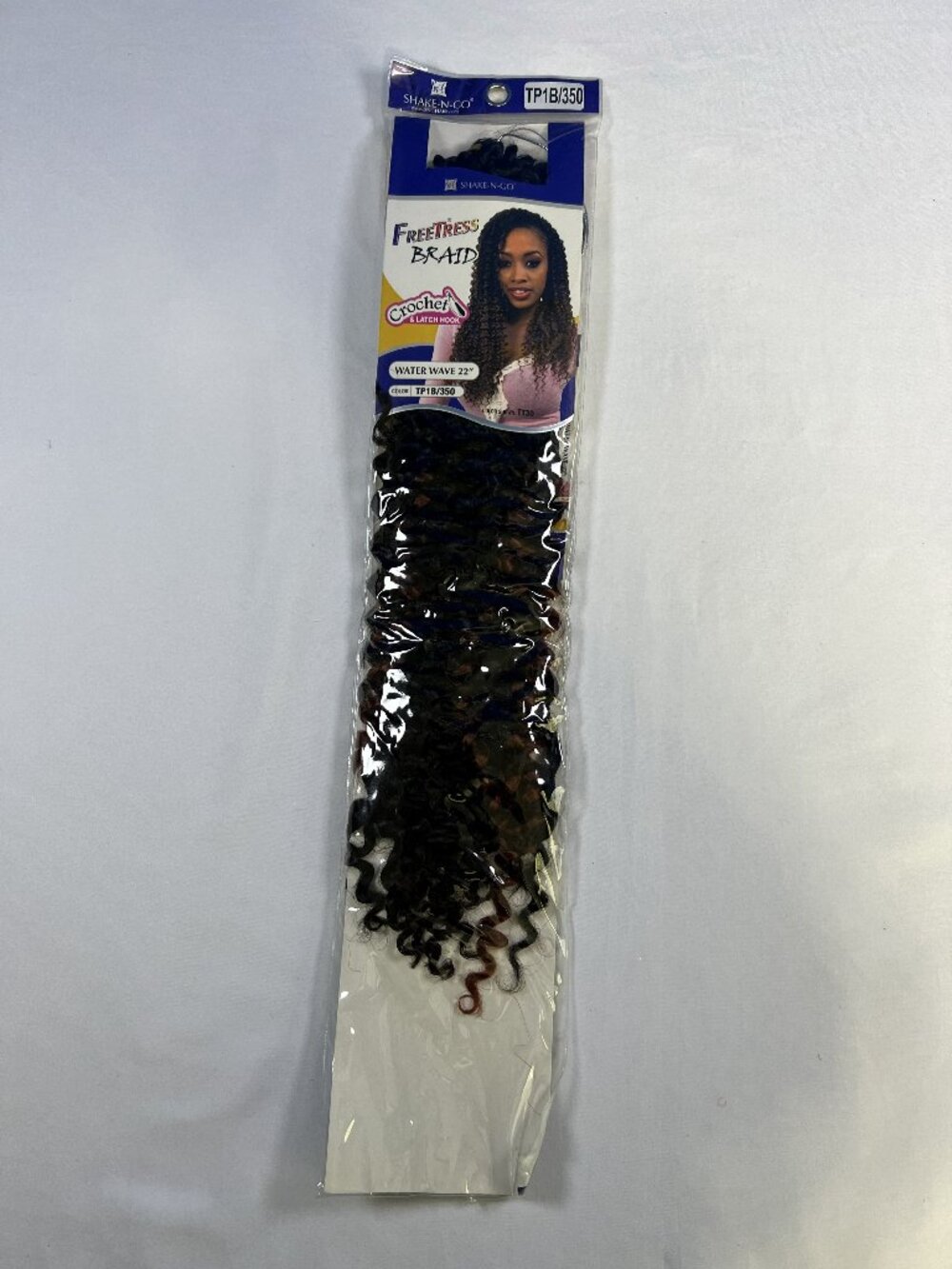 Shake-N-Go Freetress Braid - Water Wave 22" Color TP1B/350